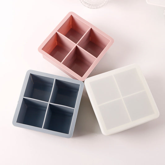 Silicone Baby Food Freezer Tray – 4-Compartment