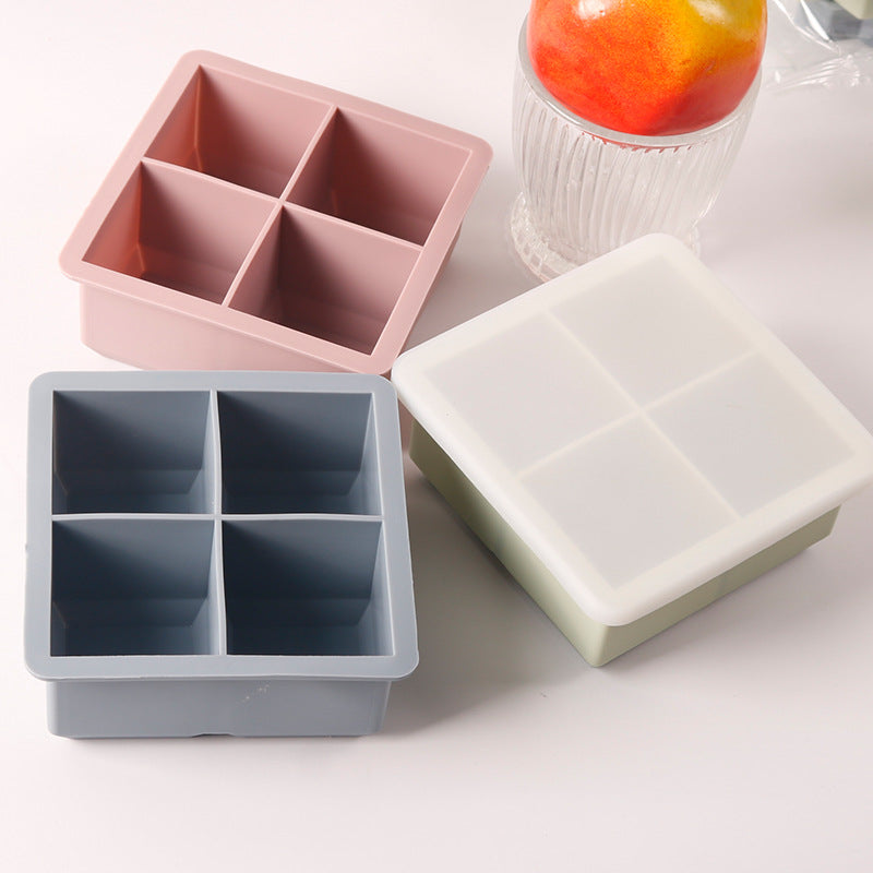 Silicone Baby Food Freezer Tray – 4-Compartment