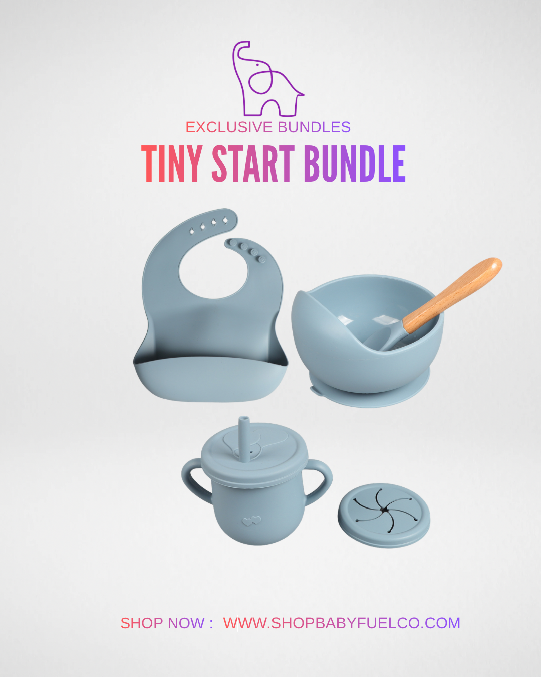Tiny Start Bundle - Powder Blue