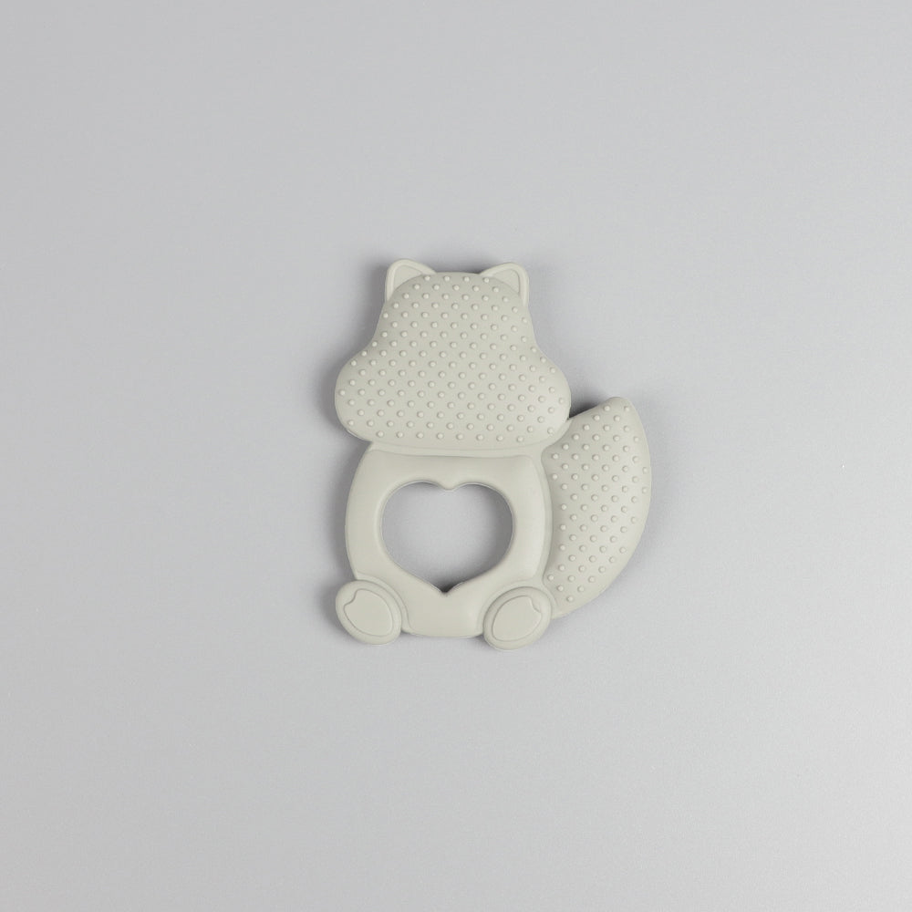 Squirrel-Shaped Silicone Teether