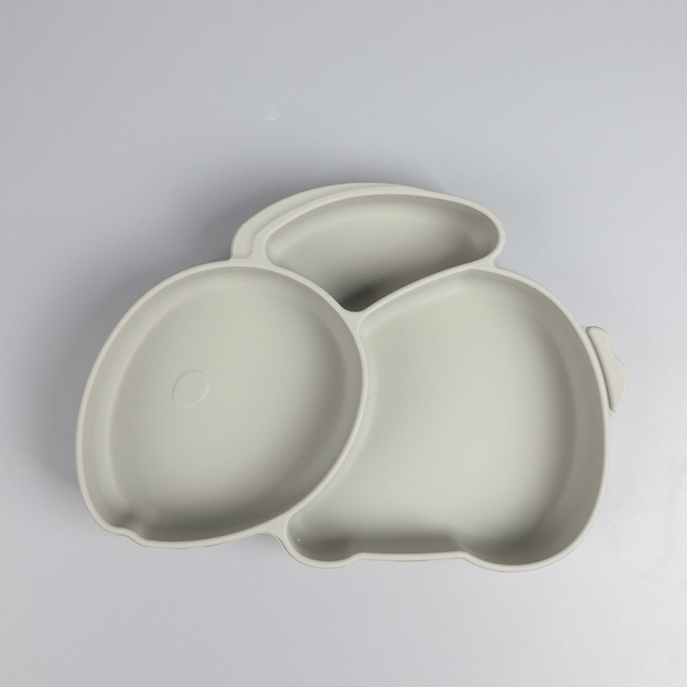 Bunny-Shaped Silicone Suction Plate