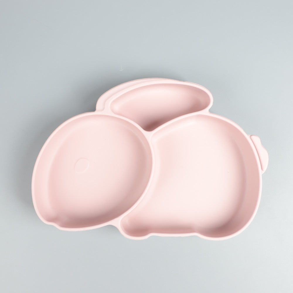 Bunny-Shaped Silicone Suction Plate