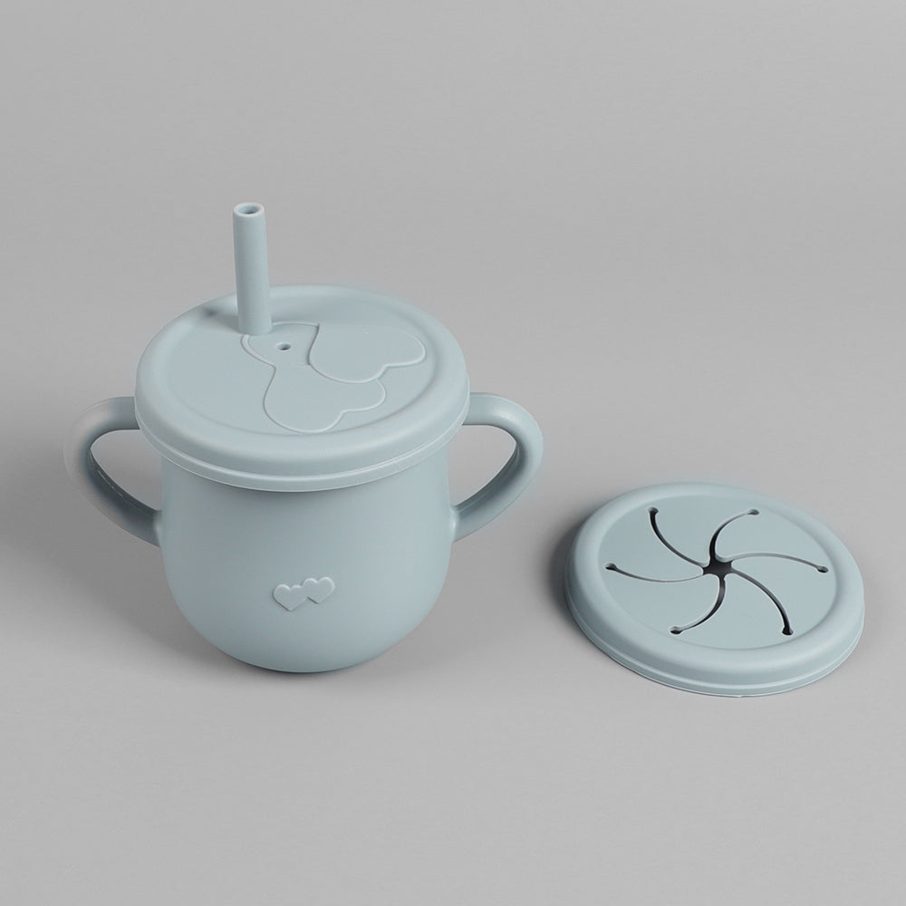 Silicone Training Sippy & Snack Cup