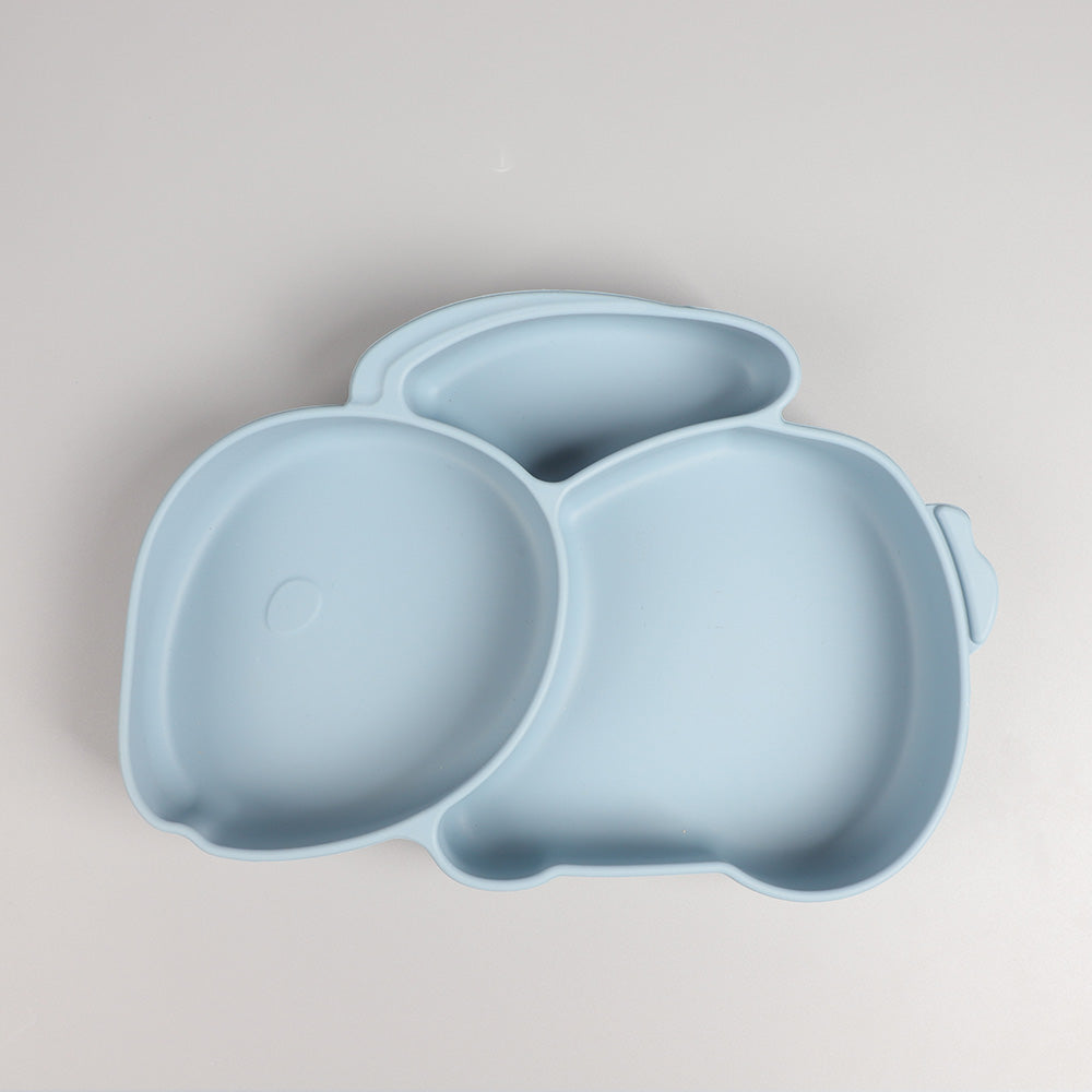 Bunny-Shaped Silicone Suction Plate