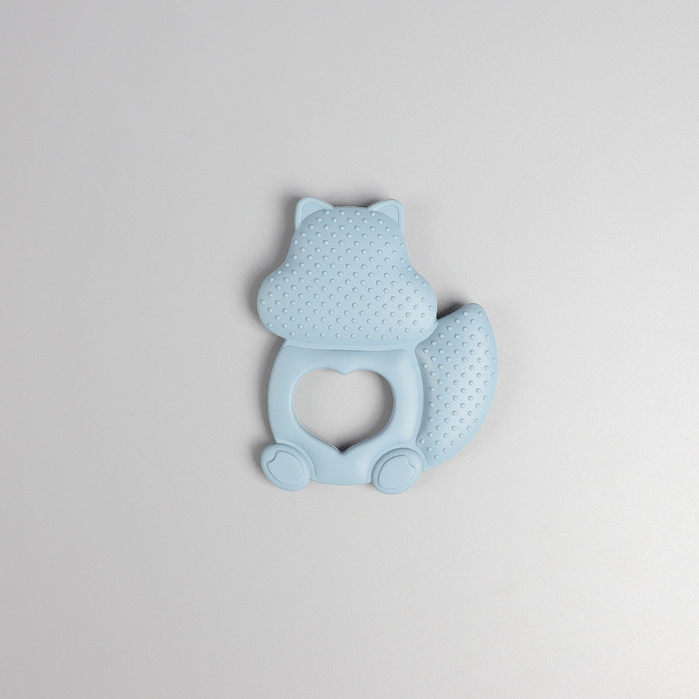 Squirrel-Shaped Silicone Teether