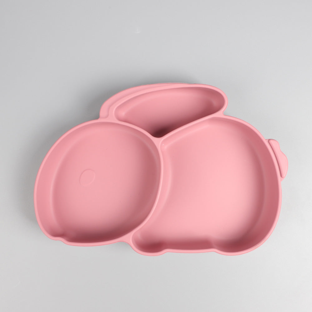 Bunny-Shaped Silicone Suction Plate