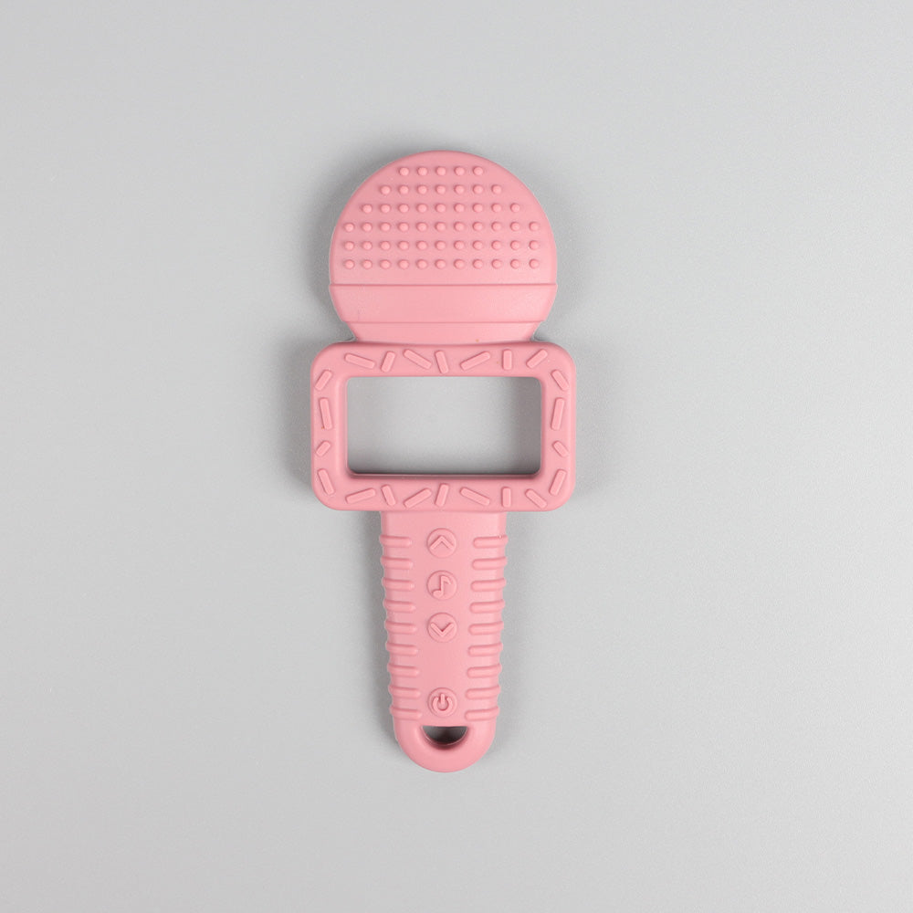 Microphone Silicone Teether – Soothing Meets Style