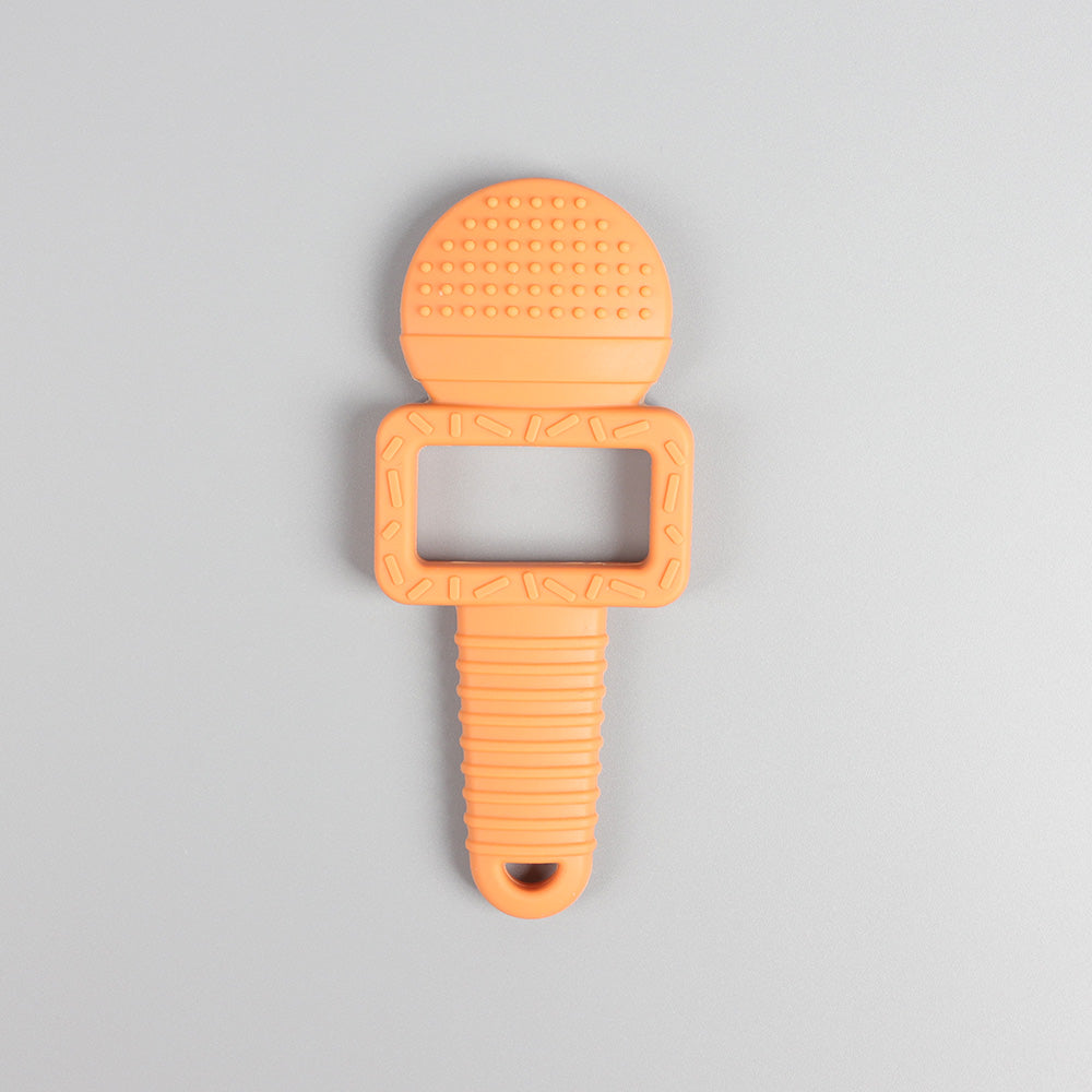 Microphone Silicone Teether – Soothing Meets Style