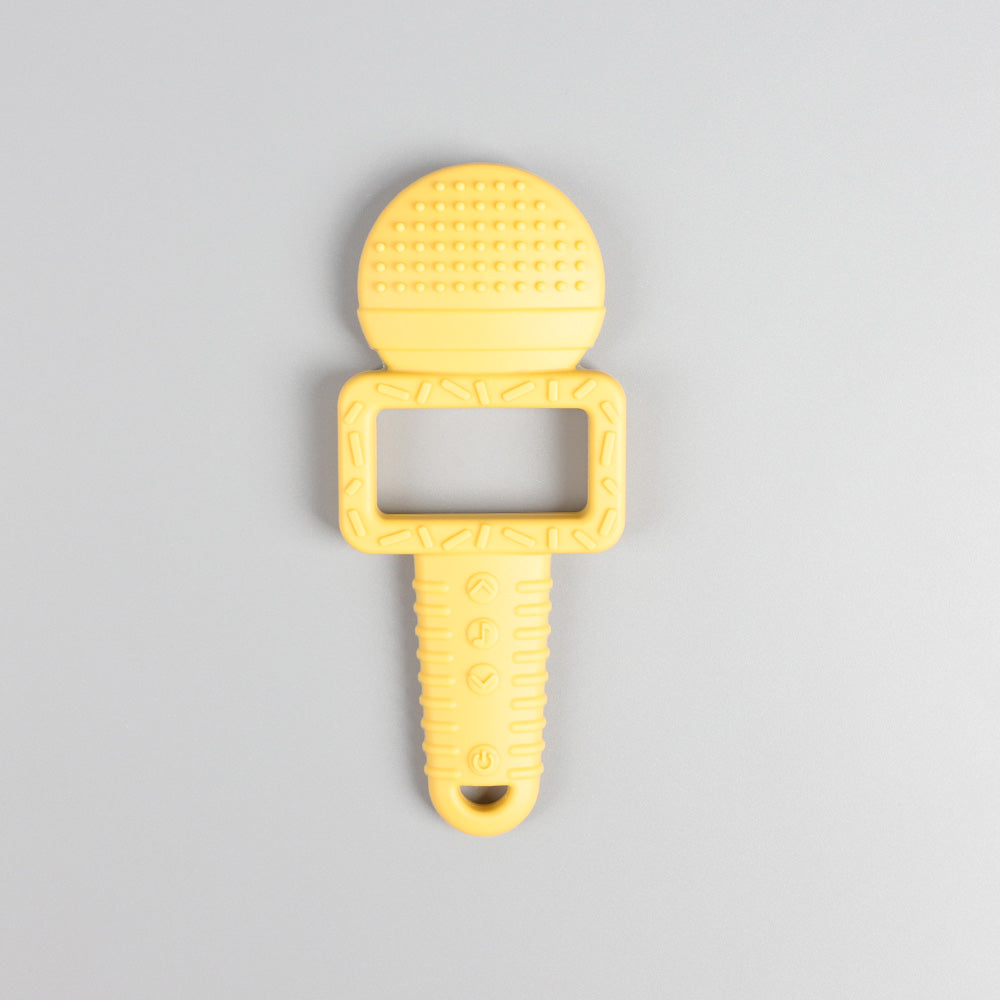Microphone Silicone Teether – Soothing Meets Style