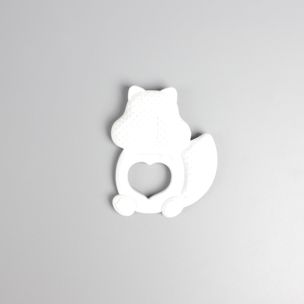 Squirrel-Shaped Silicone Teether