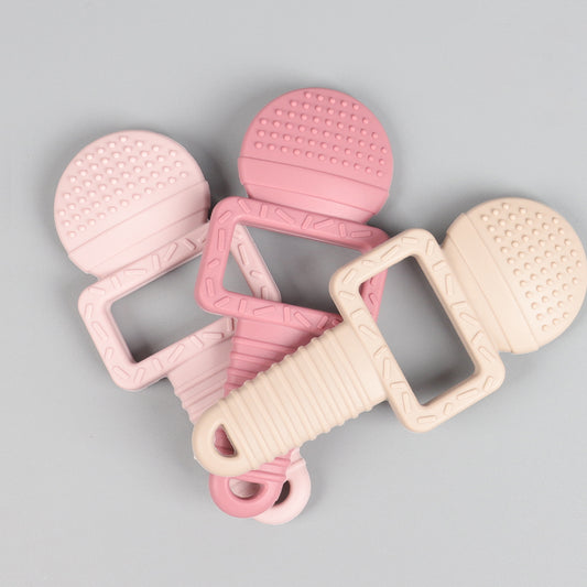 Microphone Silicone Teether – Soothing Meets Style