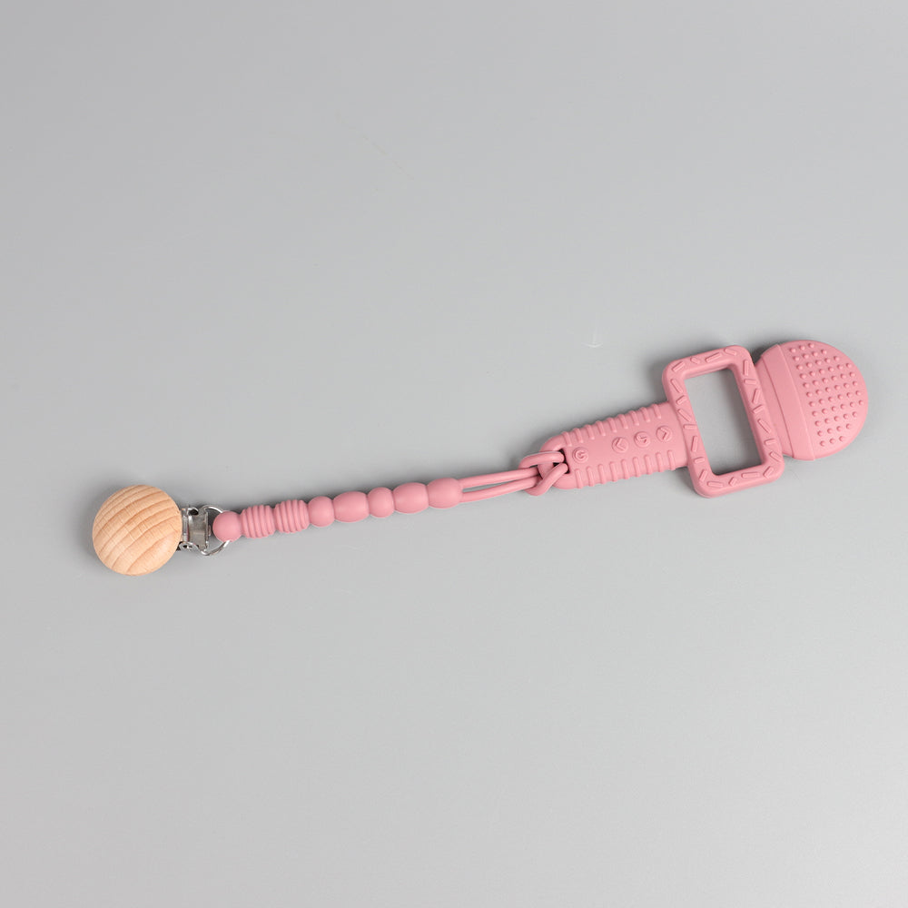 Microphone Silicone Teether – Soothing Meets Style