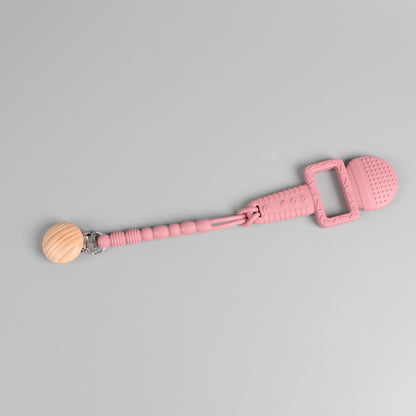 Microphone Silicone Teether – Soothing Meets Style