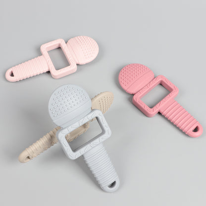 Microphone Silicone Teether – Soothing Meets Style