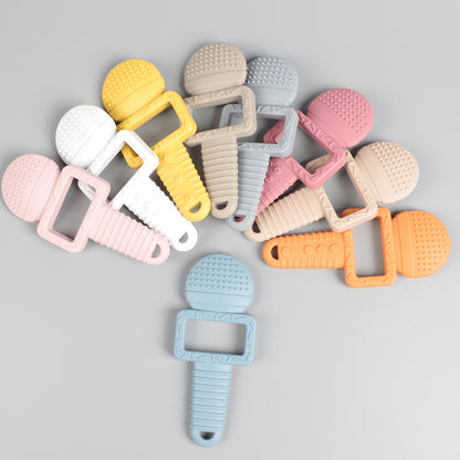 Microphone Silicone Teether – Soothing Meets Style