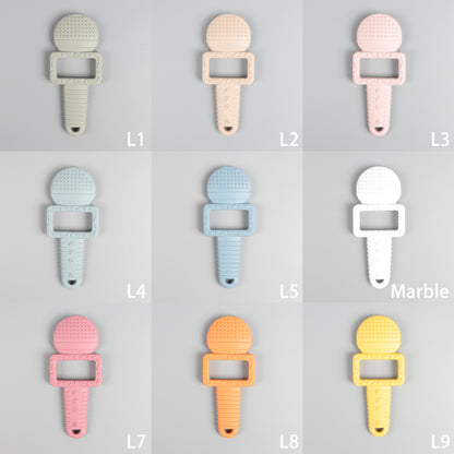 Microphone Silicone Teether – Soothing Meets Style