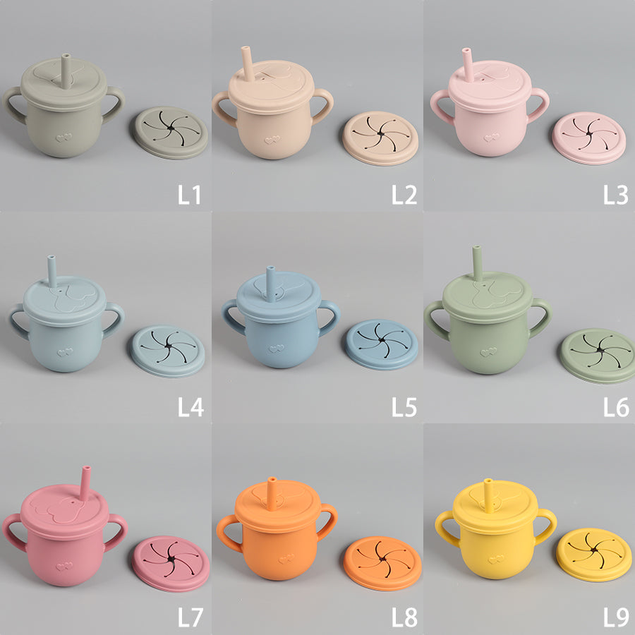 Silicone Training Sippy & Snack Cup