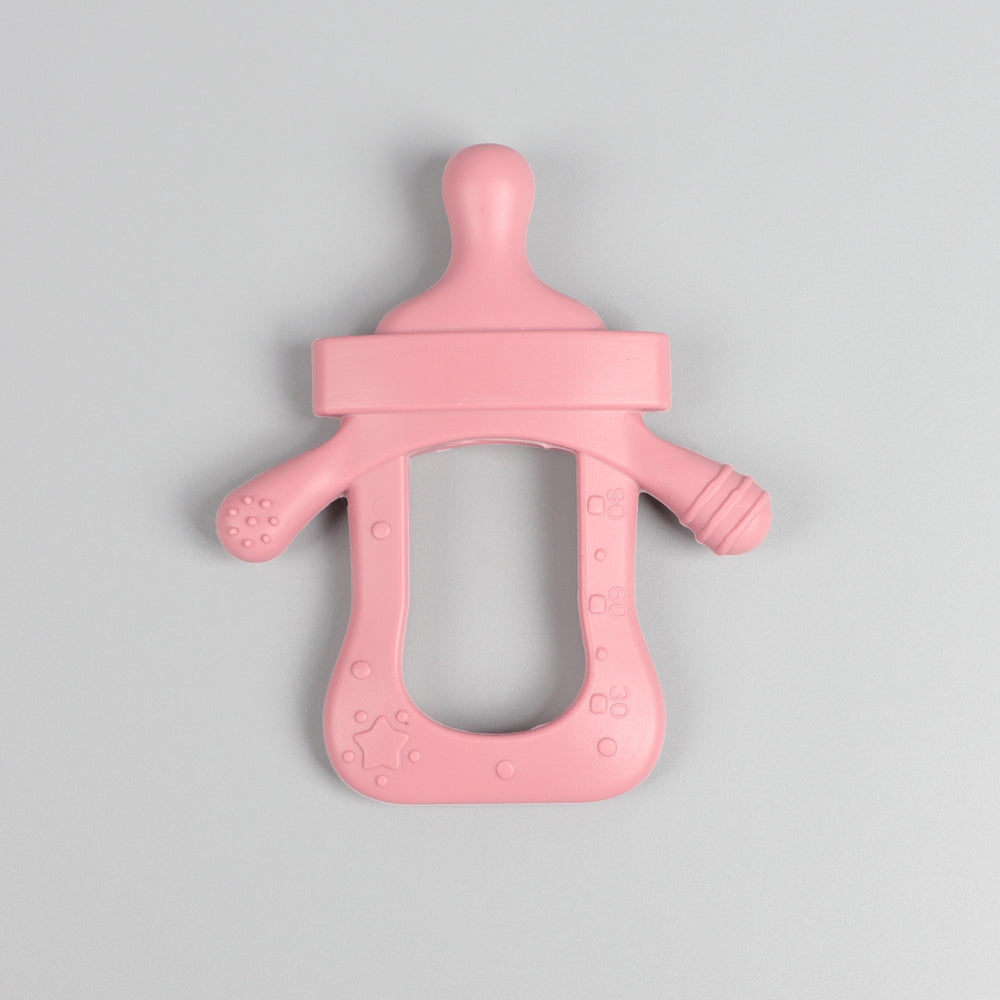 Milk Feeder-Shaped Silicone Teethers.