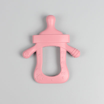 Milk Feeder-Shaped Silicone Teethers.