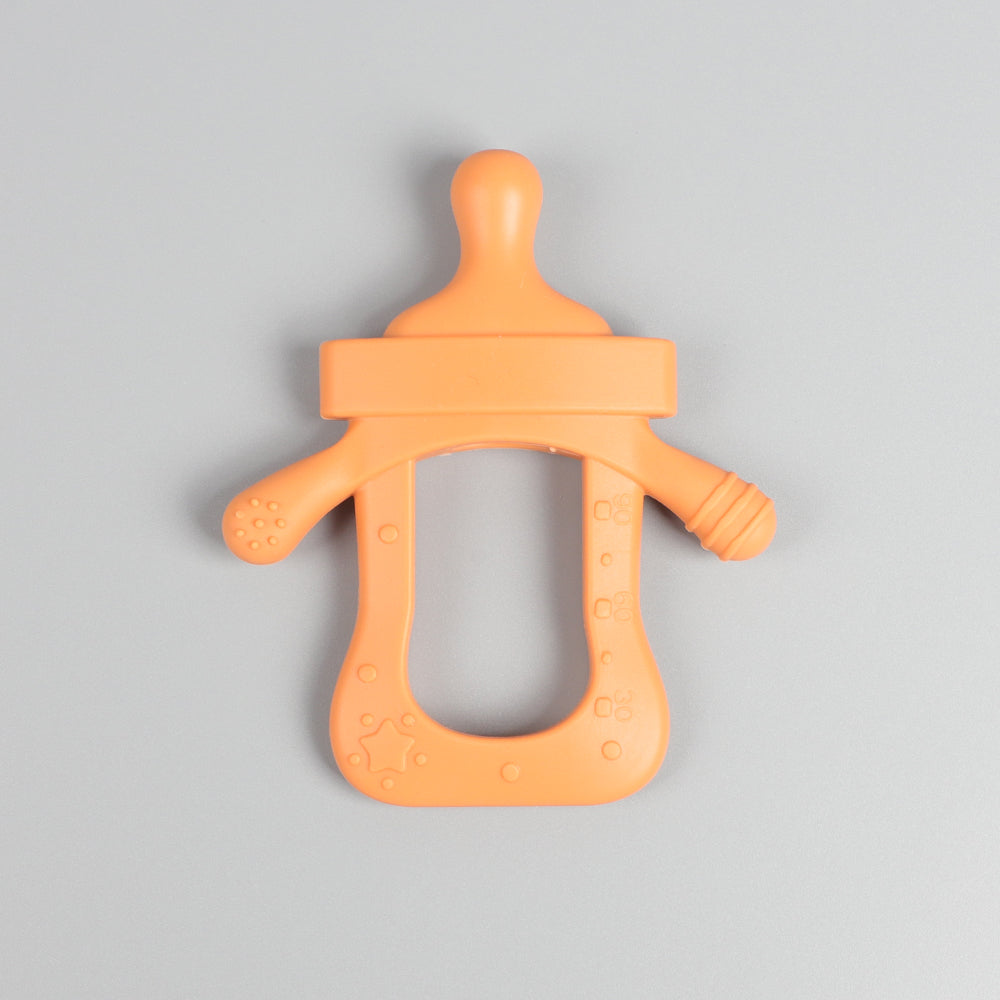 Milk Feeder-Shaped Silicone Teethers.