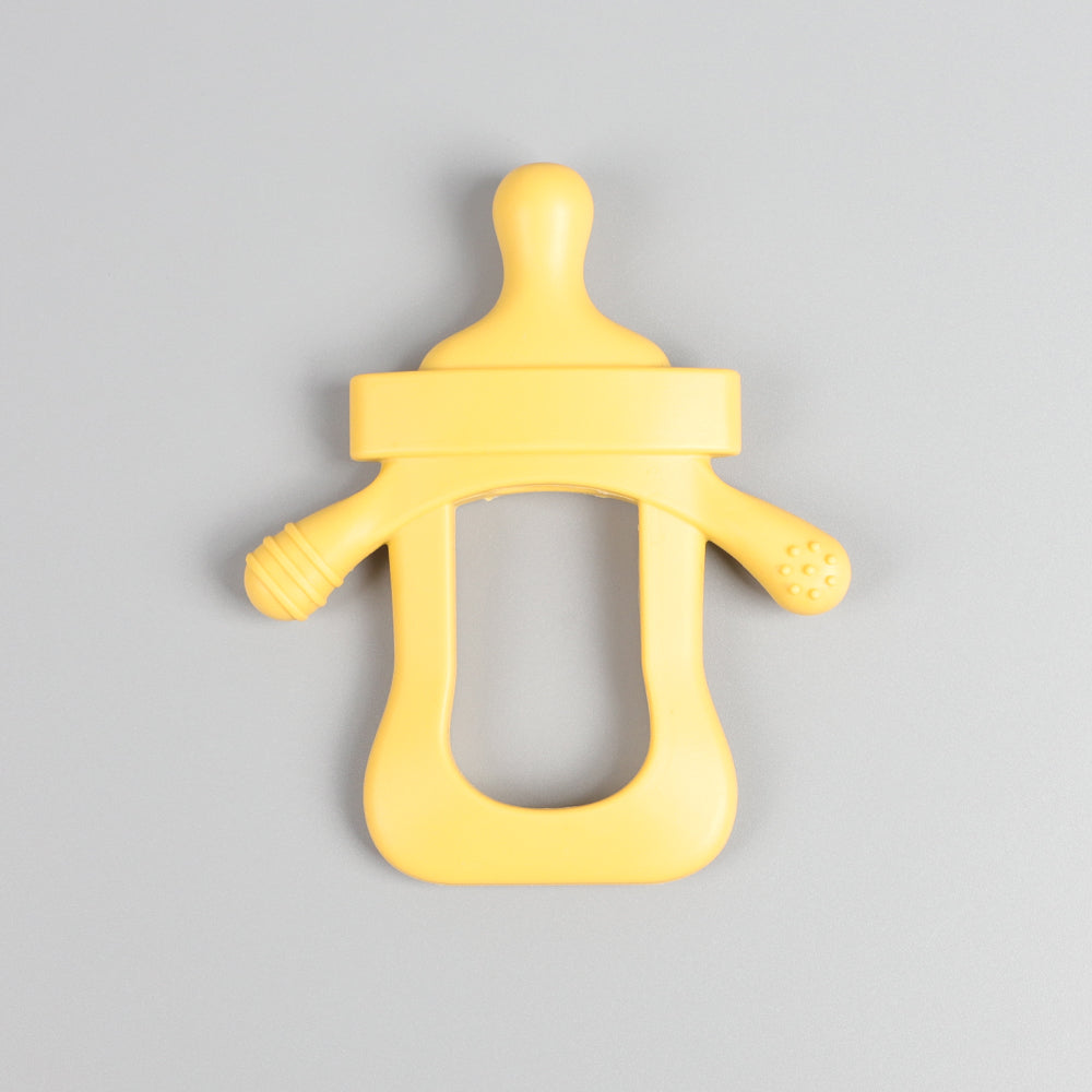 Milk Feeder-Shaped Silicone Teethers.