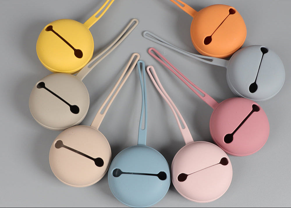 Silicone Pacifier Holder Case – On-the-Go Storage for Busy Parents