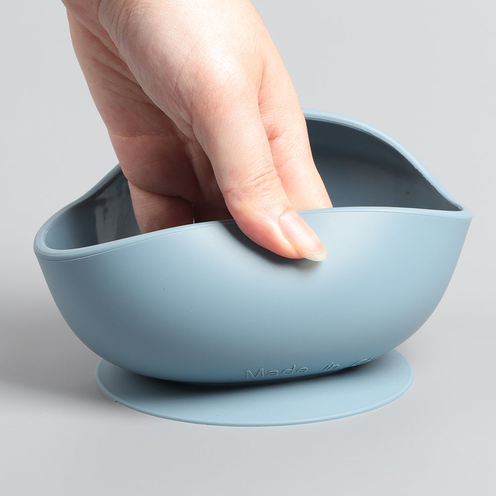 Silicone Suction Bowl & Spoon Set