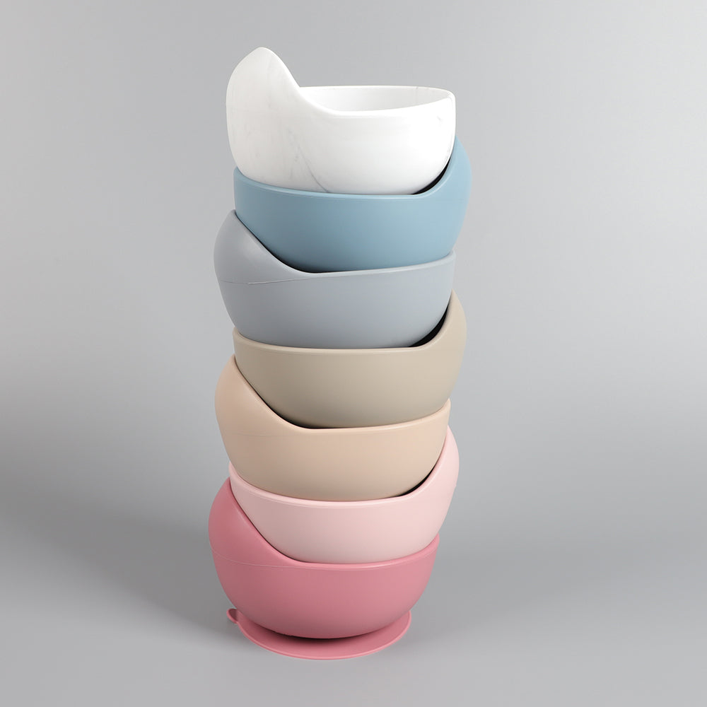 Silicone Suction Bowl & Spoon Set