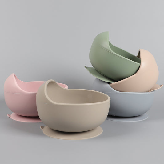 Silicone Suction Bowl & Spoon Set