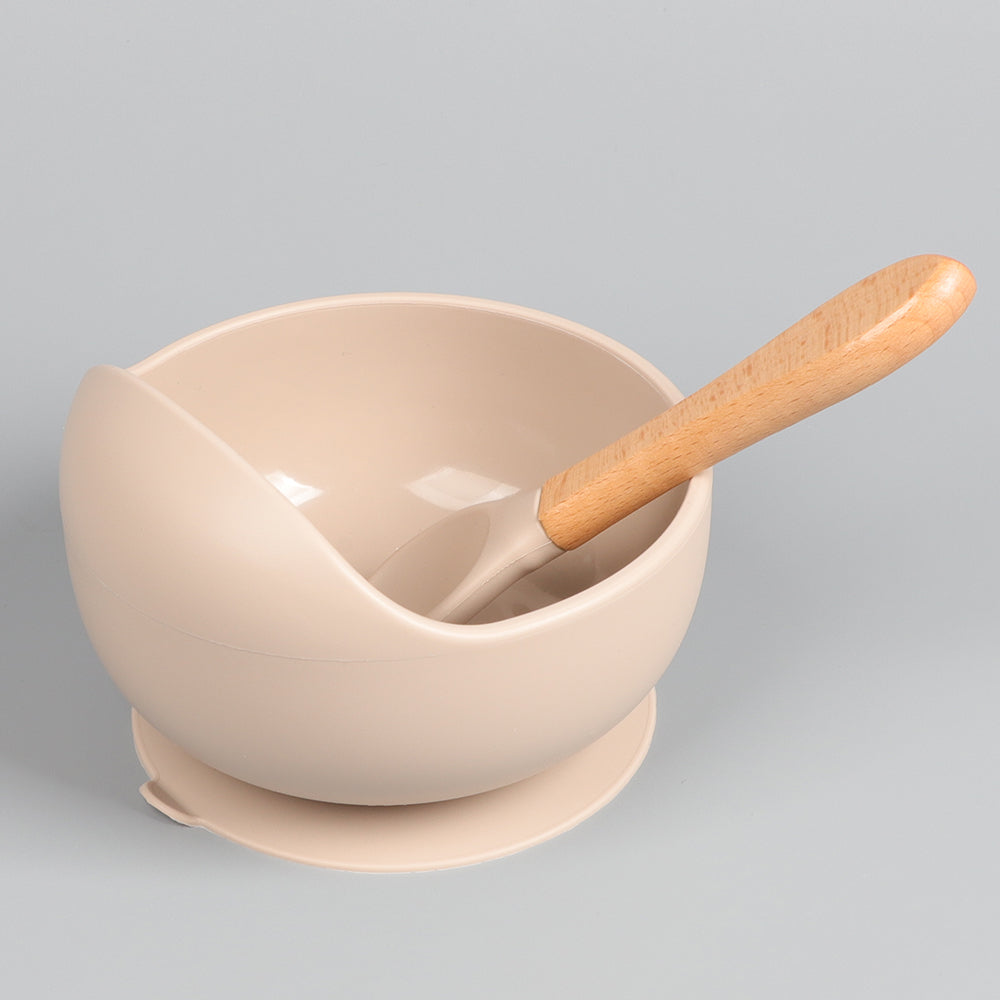 Silicone Suction Bowl & Spoon Set