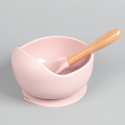 Silicone Suction Bowl & Spoon Set