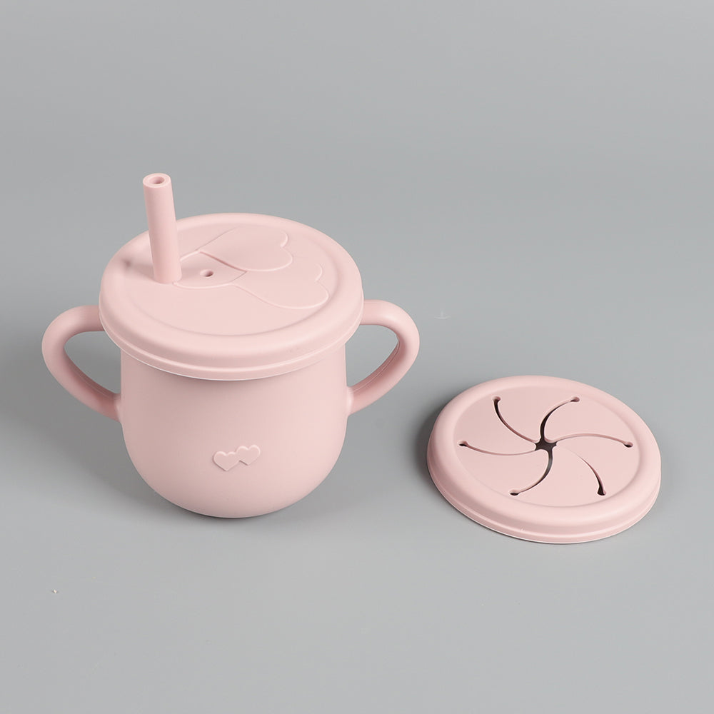 Silicone Training Sippy & Snack Cup