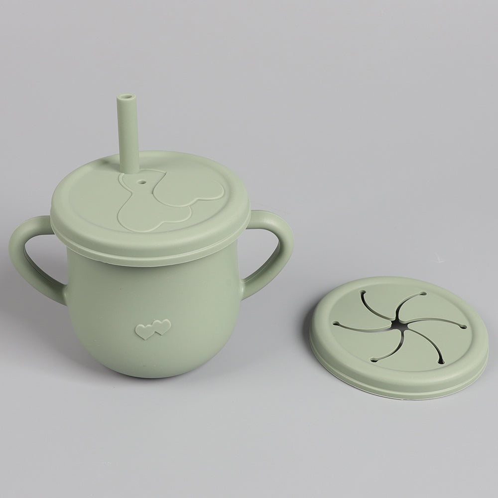 Silicone Training Sippy & Snack Cup