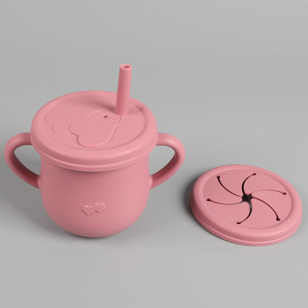 Silicone Training Sippy & Snack Cup