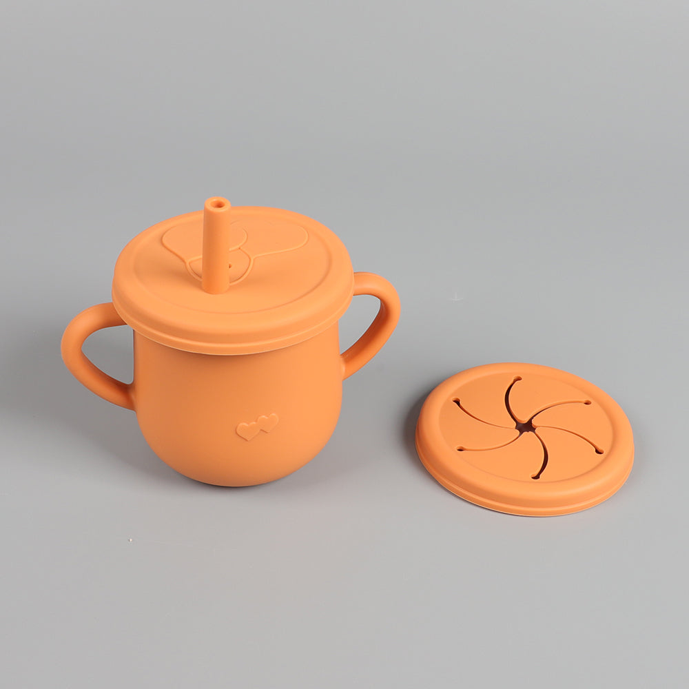 Silicone Training Sippy & Snack Cup