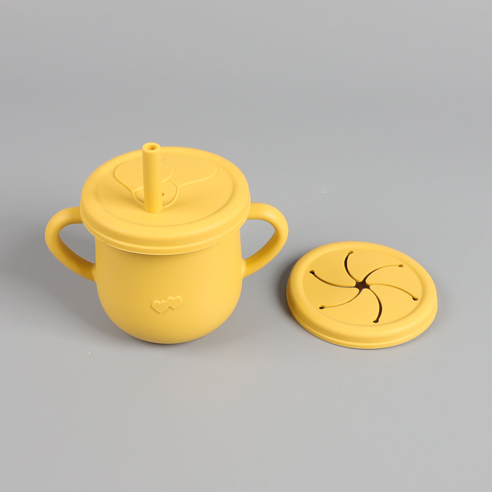 Silicone Training Sippy & Snack Cup